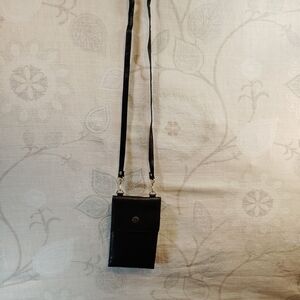 Rolfs Black Crossbody Bag